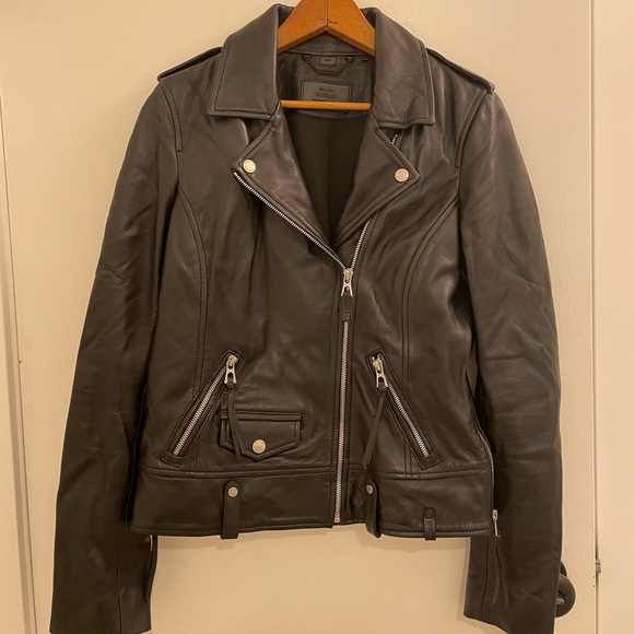 Rudsak Leather Biker Jacket size Medium - Picture 9 of 16